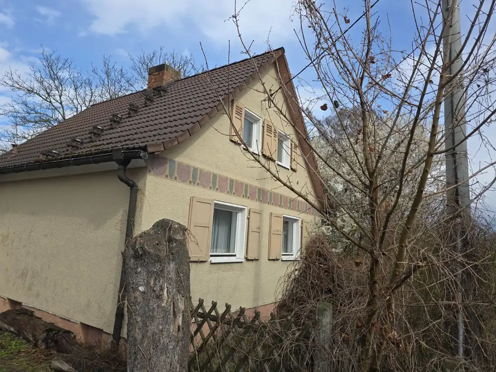 Einfamilienhaus von 1925 in Bad Lauchstädt vor der Sanierung