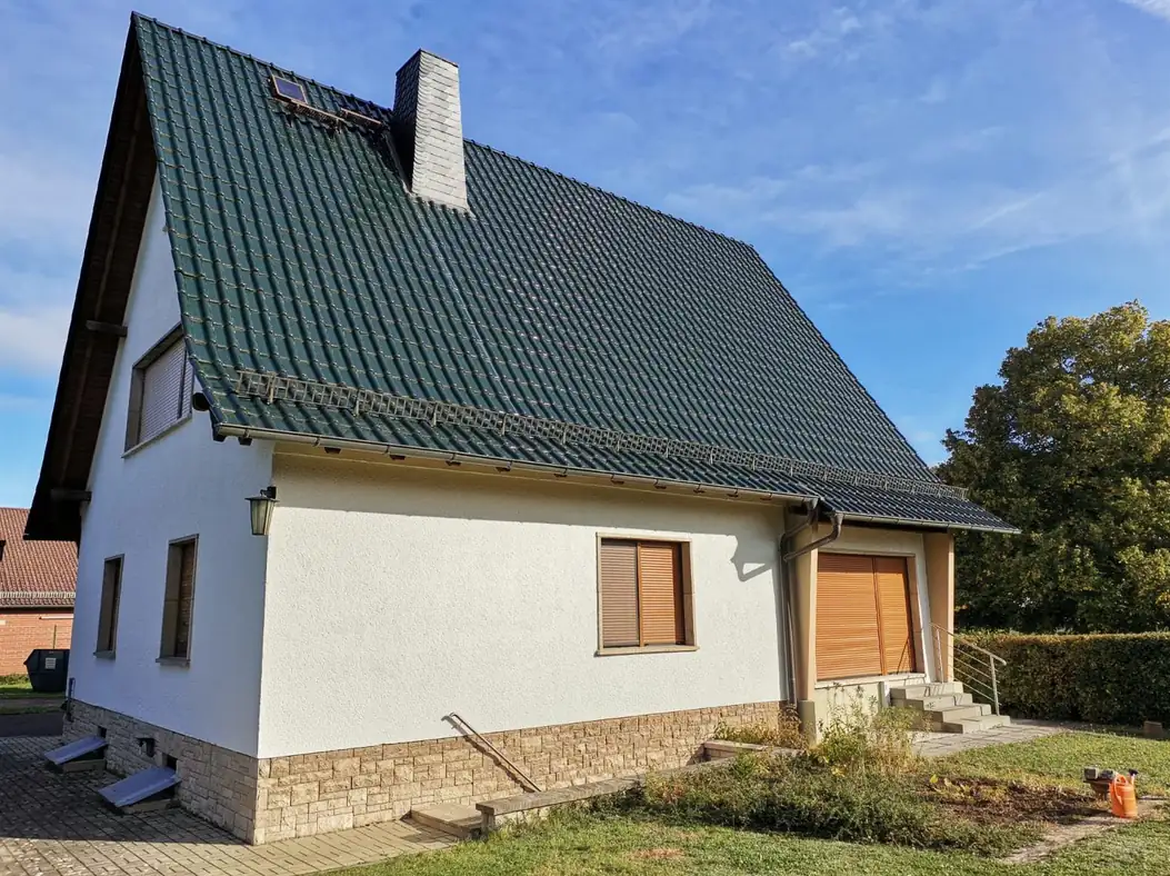 Saniertes Einfamilienhaus in Freyburg mit neuer Fassade