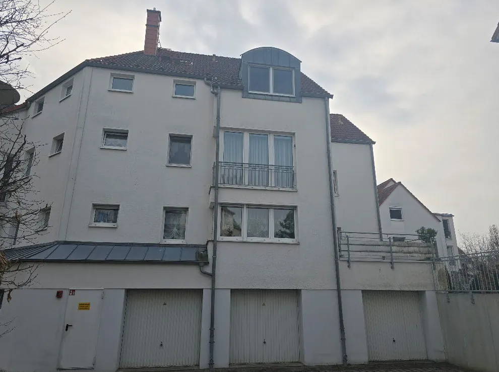Mehrfamilienhaus einer Wohnanlage in Leipzig